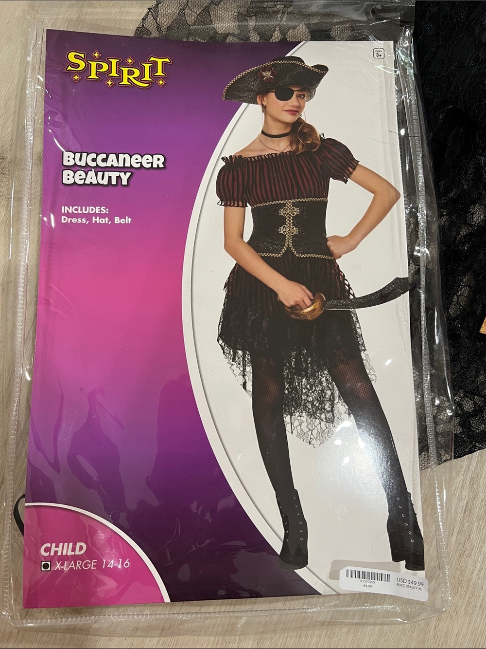 Girls Pirate costume